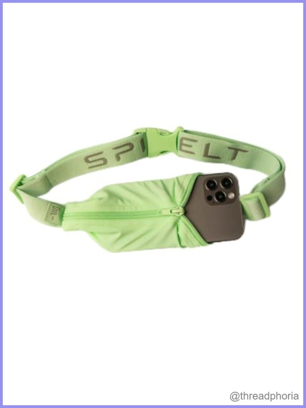 Running Belt Waist Pack Phone Holder Adjustable No-Bounce for Running Walking